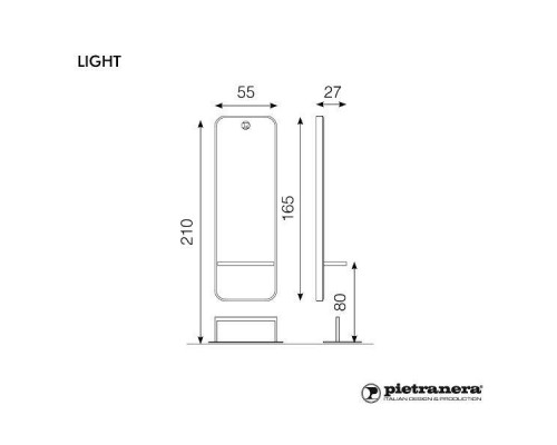 Зеркало парикмахерское LIGHT